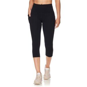 Reebok Women's Everyday Highrise Capri Legging With Pockets 20" Inseam, Sizes